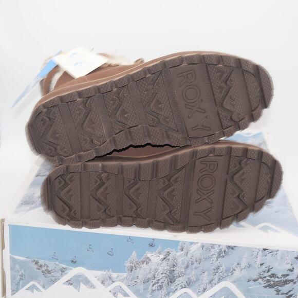 NEW Roxy Women's 5 Alpine Collection Brandi III Boots Chocolate Brown - Picture 9 of 11